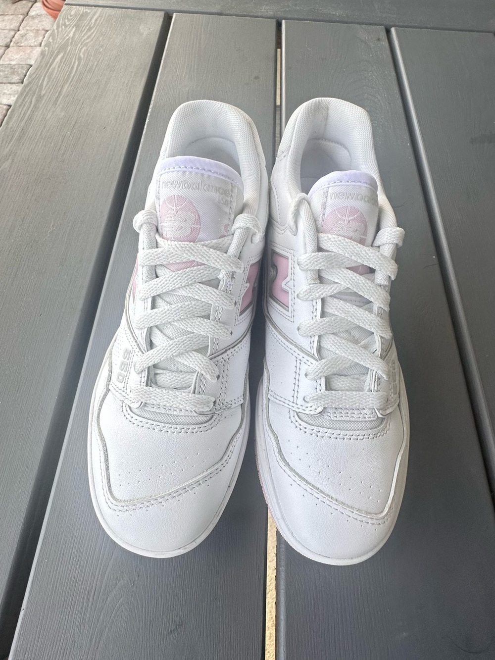 New Balance 550 White Twilight Haze Size 7